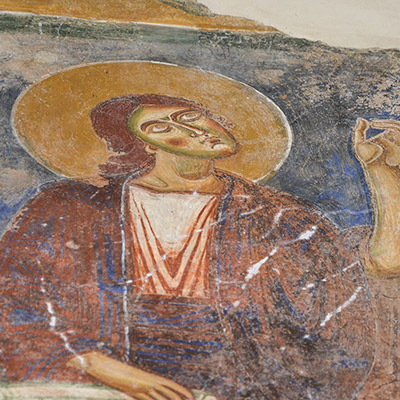 affresco di san giovanni evangelista